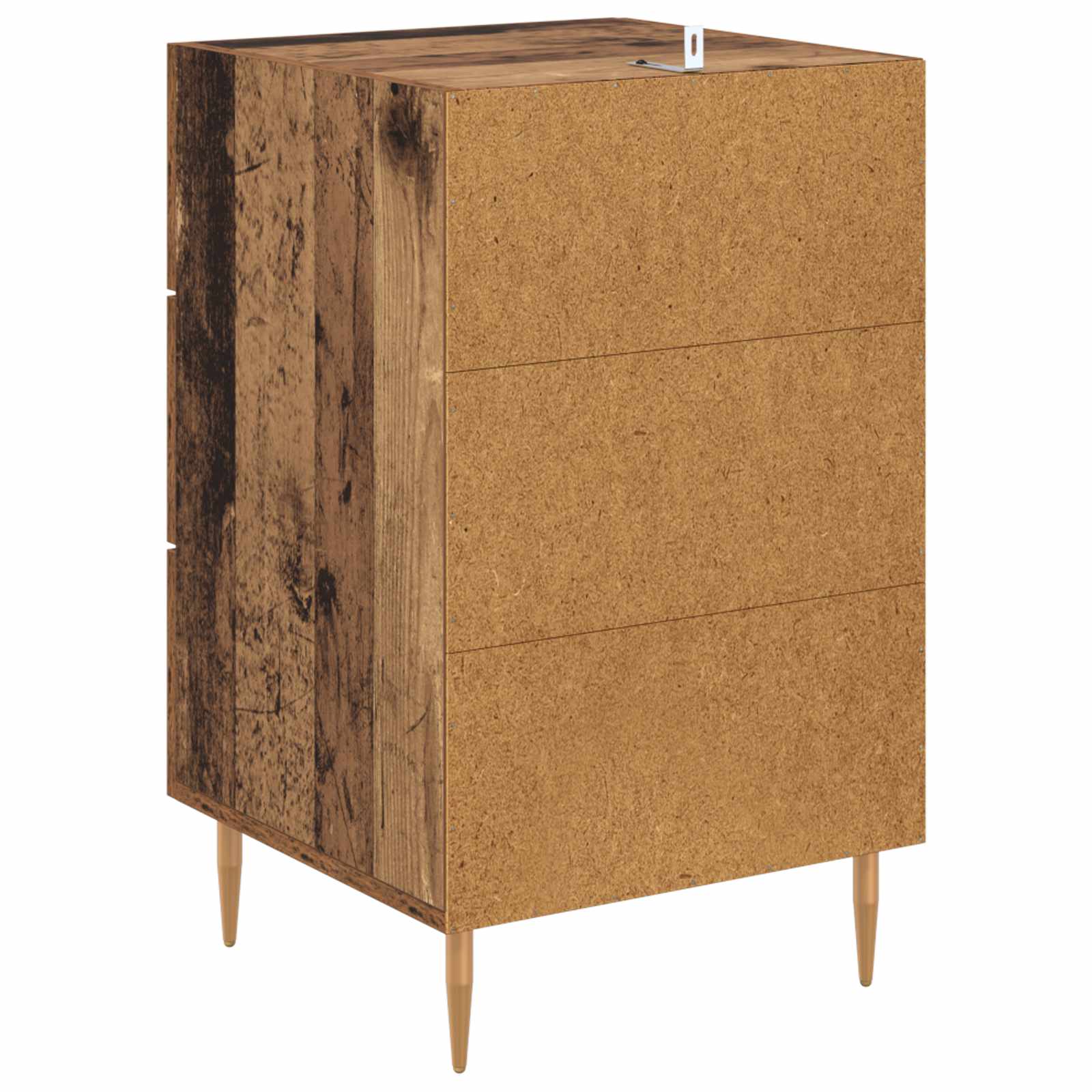 Armadio da Notte con cassetto Legno vecchio 40 x 40 x 66 cm | homemem39