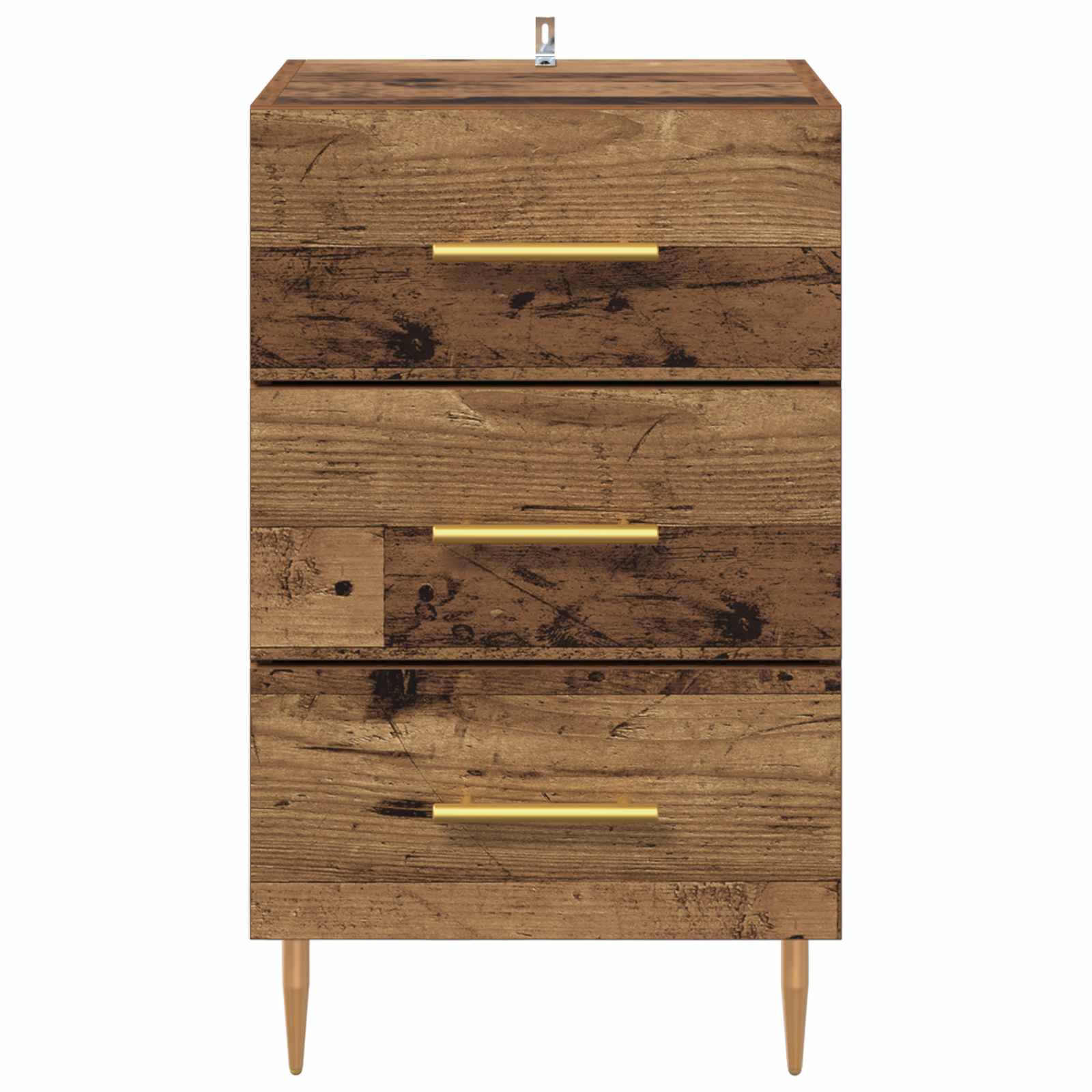 Armadio da Notte con cassetto Legno vecchio 40 x 40 x 66 cm | homemem39