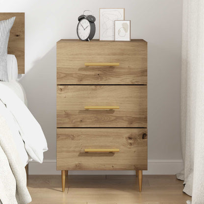 Armadio da Notte Rovere artigianale 40 x 40 x 66 cm | homemem39