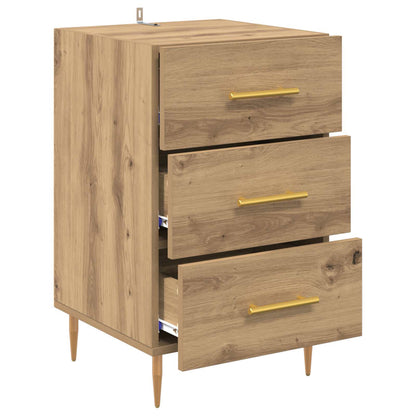 Armadio da Notte Rovere artigianale 40 x 40 x 66 cm | homemem39