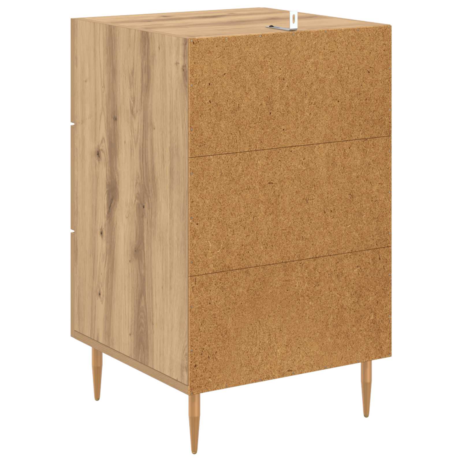 Armadio da Notte Rovere artigianale 40 x 40 x 66 cm | homemem39