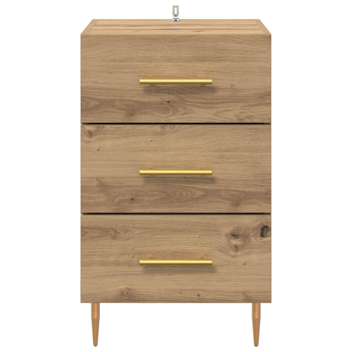 Armadio da Notte Rovere artigianale 40 x 40 x 66 cm | homemem39