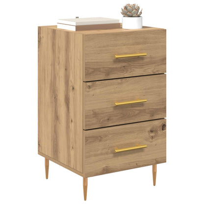 Armadio da Notte Rovere artigianale 40 x 40 x 66 cm | homemem39
