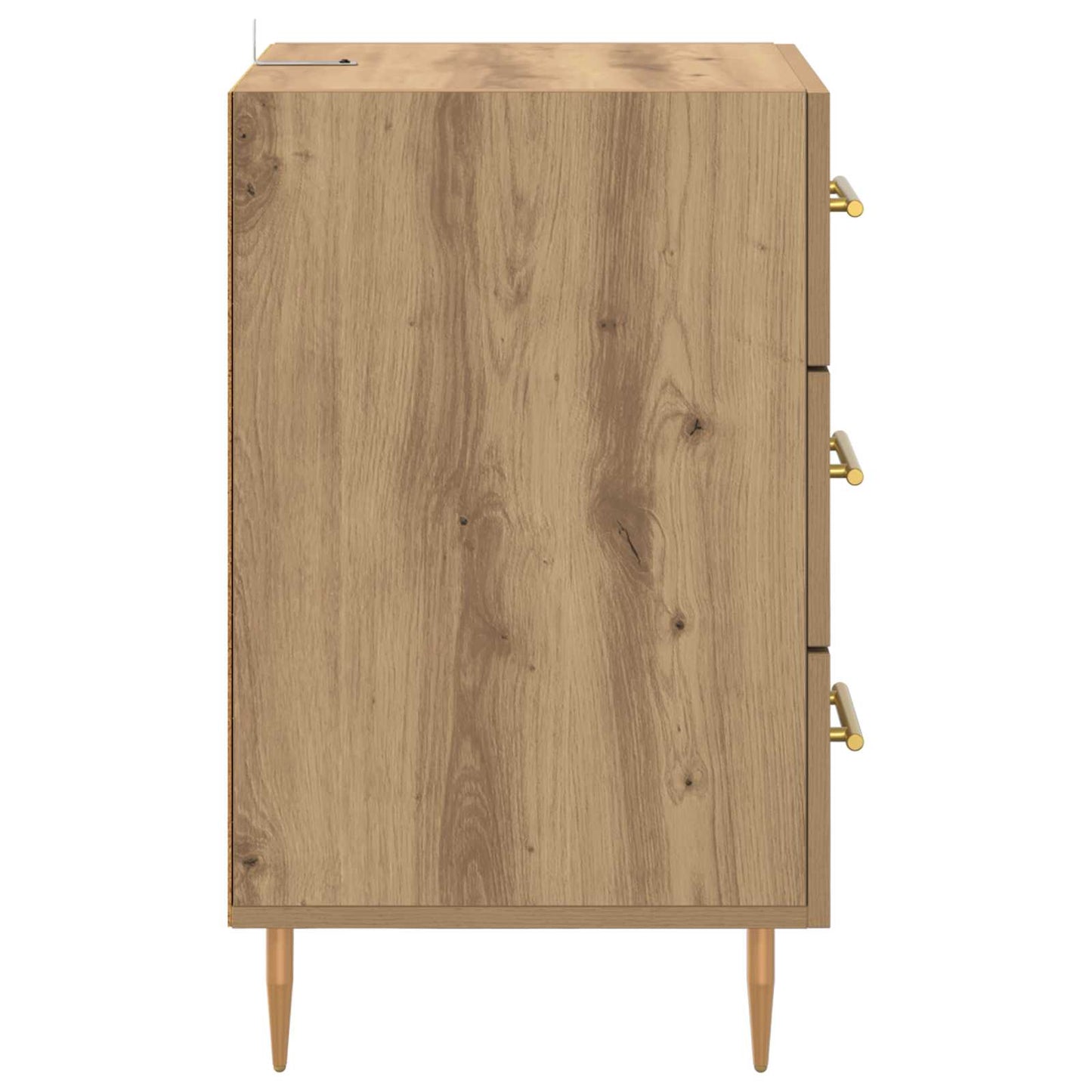 Armadio da Notte Rovere artigianale 40 x 40 x 66 cm | homemem39