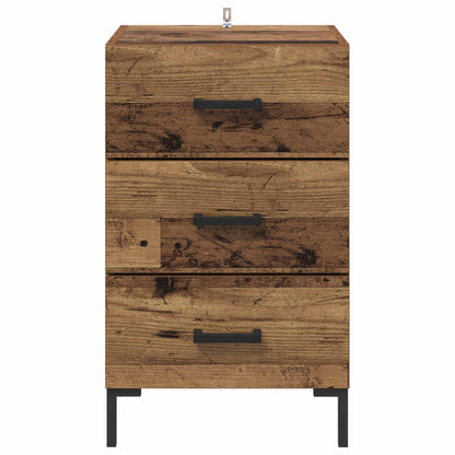 Armadio da Notte Legno vecchio 40 x 40 x 66 cm