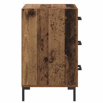 Armadio da Notte Legno vecchio 40 x 40 x 66 cm