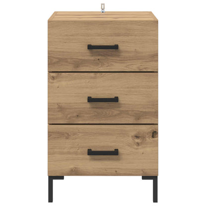 Armadio da Notte Rovere artigianale 40 x 40 x 66 cm | homemem39