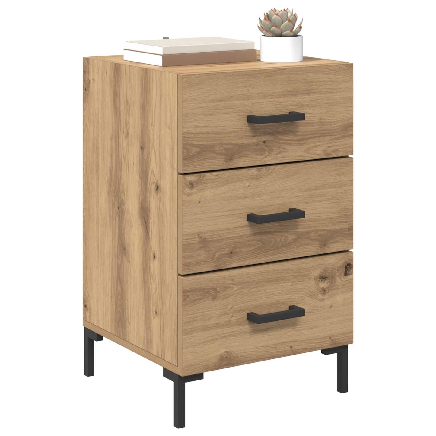 Armadio da Notte Rovere artigianale 40 x 40 x 66 cm