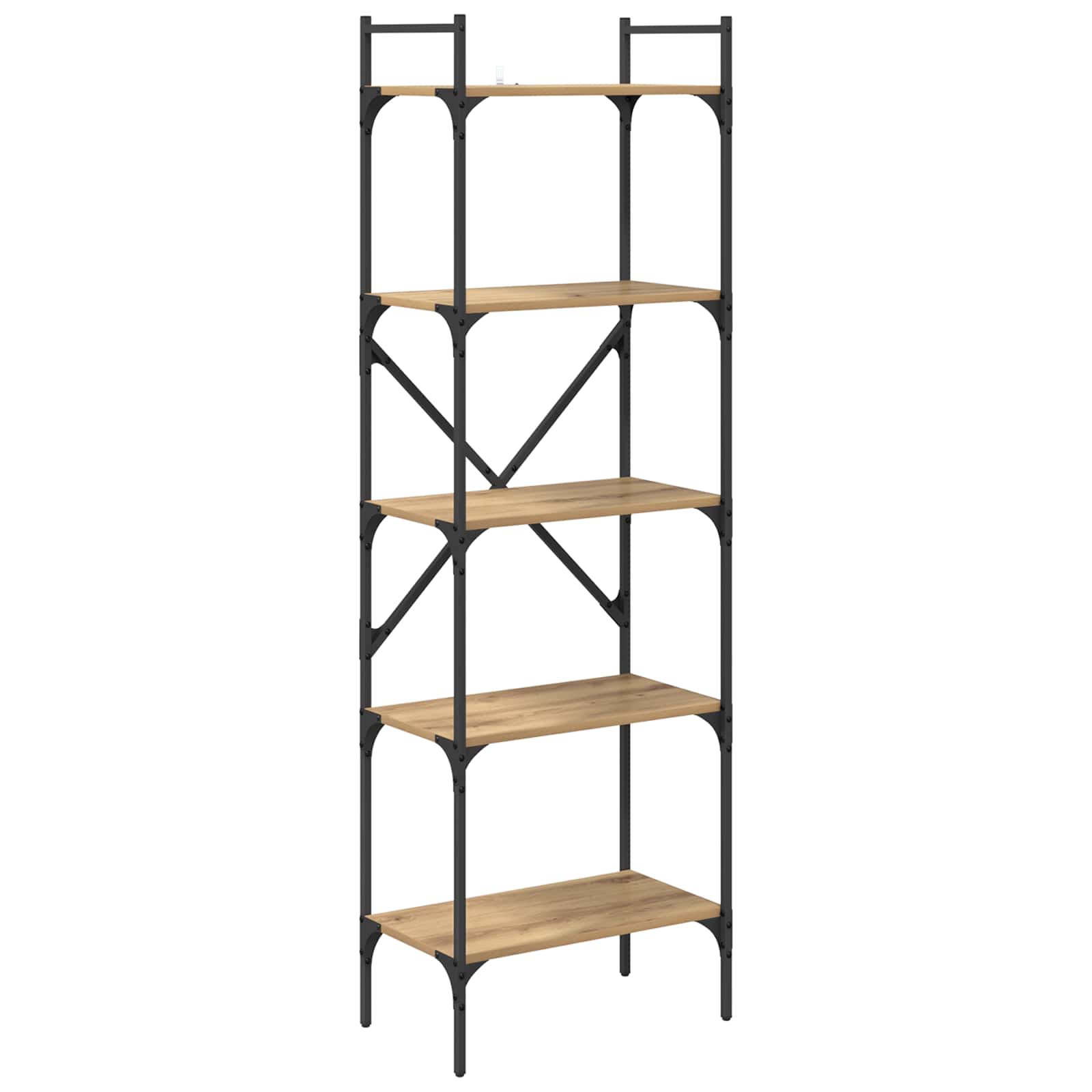 Libreria 5 livelli 56 x 32 x 174 cm Legno multistrato | homemem39