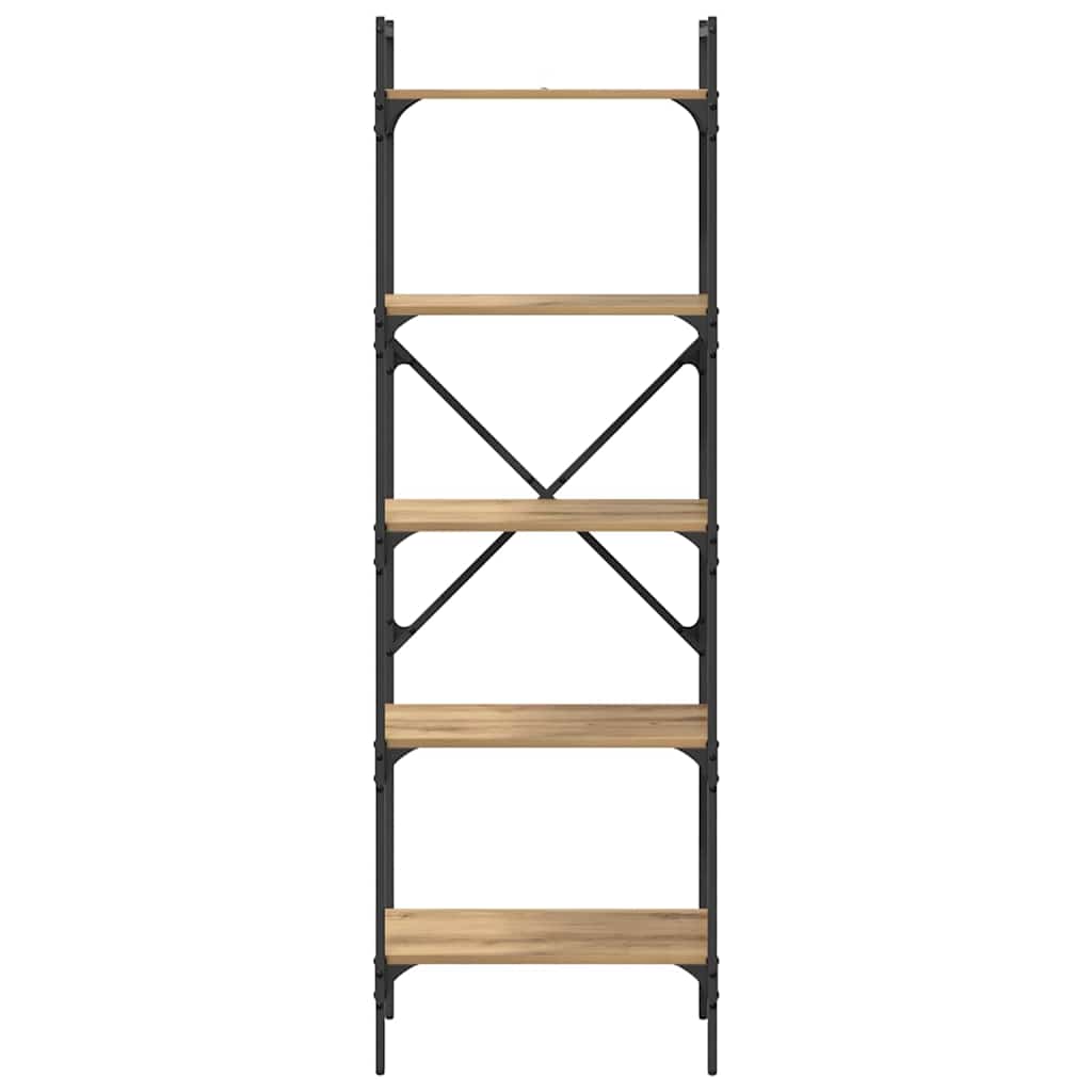 Libreria Rovere artigianale 56 x 32 x 174 cm Legno multistrato