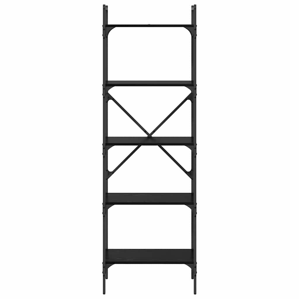 Libreria Rovere Nero 56 x 32 x 174 cm Legno multistrato