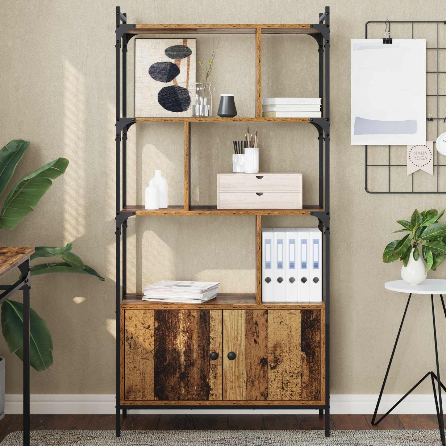 Libreria 76,5 x 30 x 154,5 cm Legno multistrato | homemem39