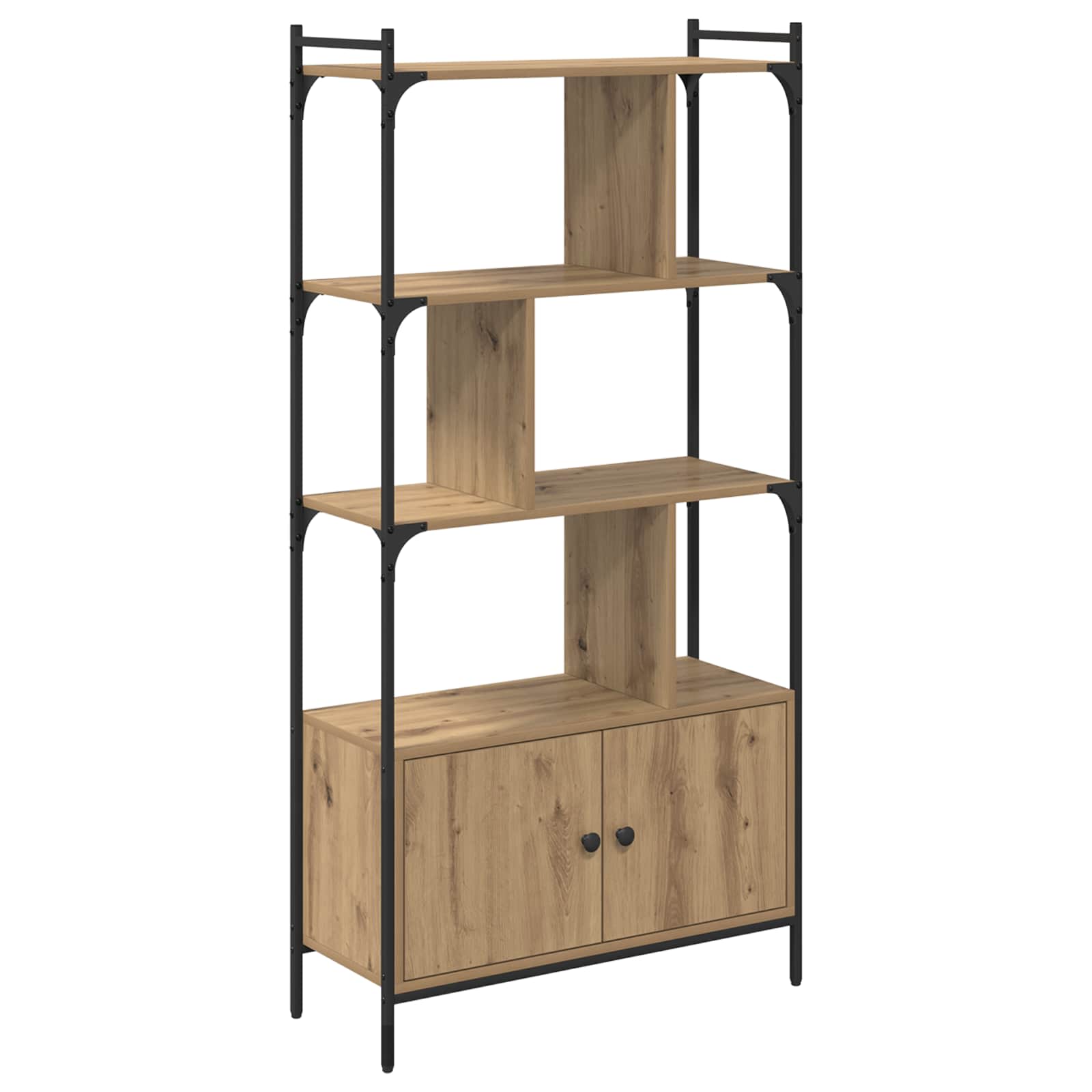Libreria 6 livelli 76,5 x 30 x 154,5 cm Legno multistrato | homemem39