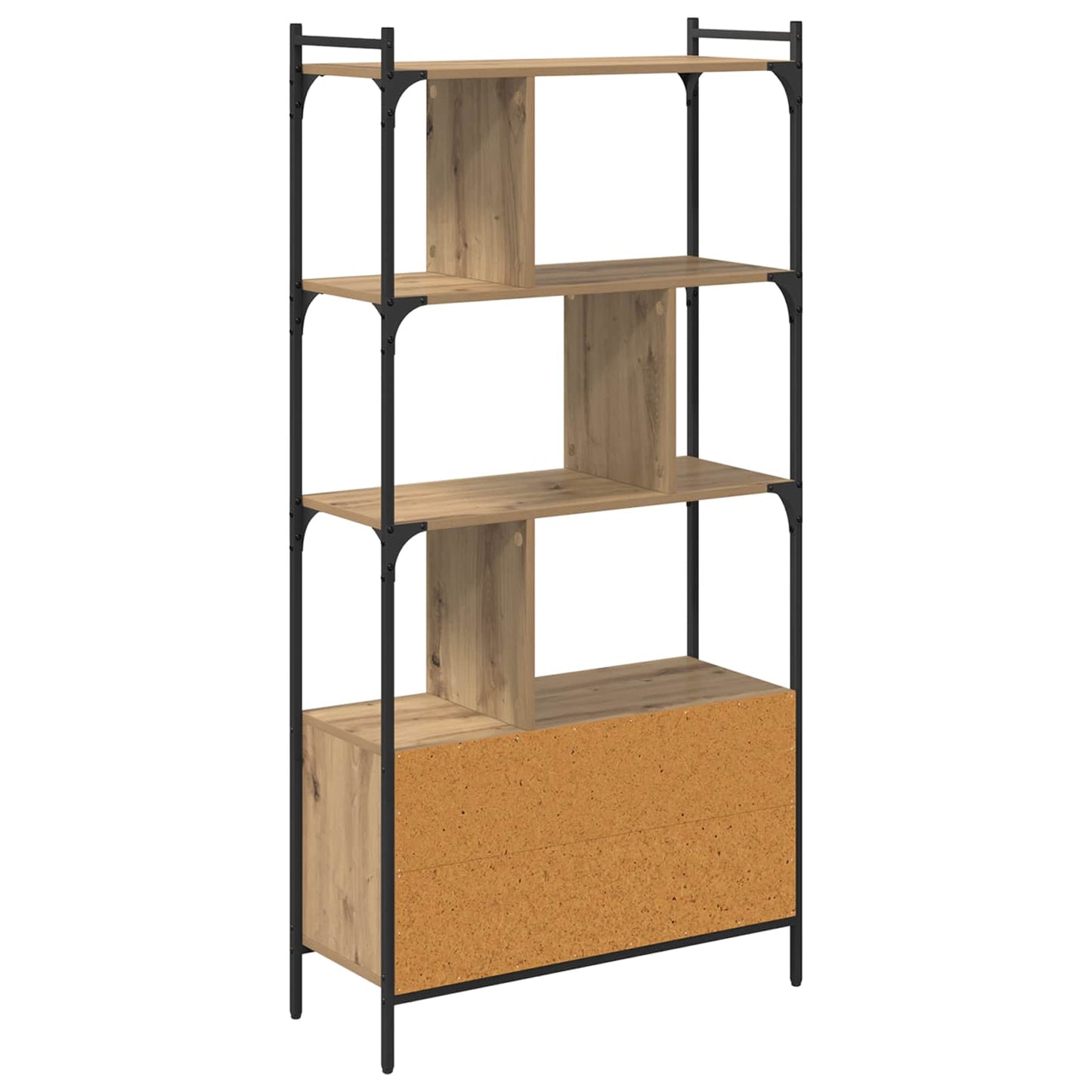 Libreria 6 livelli 76,5 x 30 x 154,5 cm Legno multistrato | homemem39