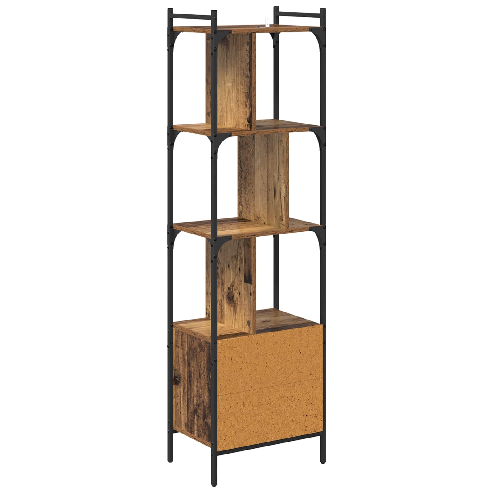 Libreria Legno vecchio 44,5 x 30 x 154,5 cm Legno multistrato | homemem39