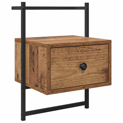 Armadio da Notte 2 pz Legno vecchio 35 x 30 x 51 cm | homemem39