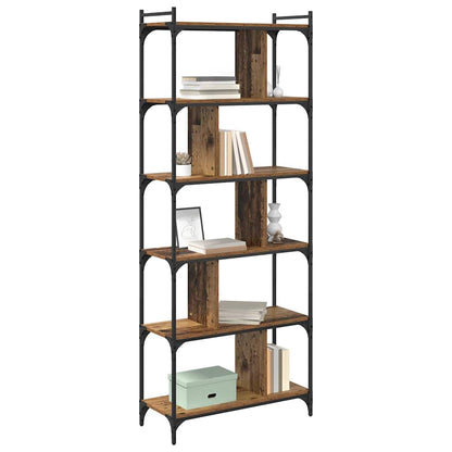 Libreria Legno vecchio 76 x 32 x 192 cm Legno multistrato