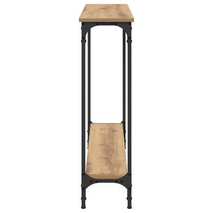 Tavolo consolle Rovere artigianale 100 x 22,5 x 75 cm | homemem39
