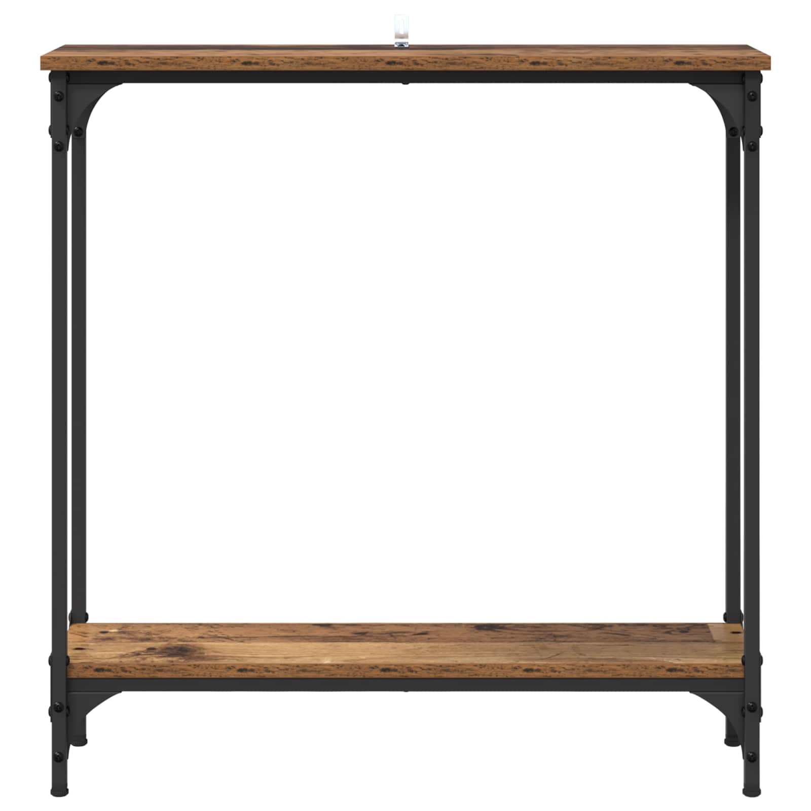 Tavolo consolle con lo scaffale Legno vecchio 75 x 22,5 x 75 cm | homemem39