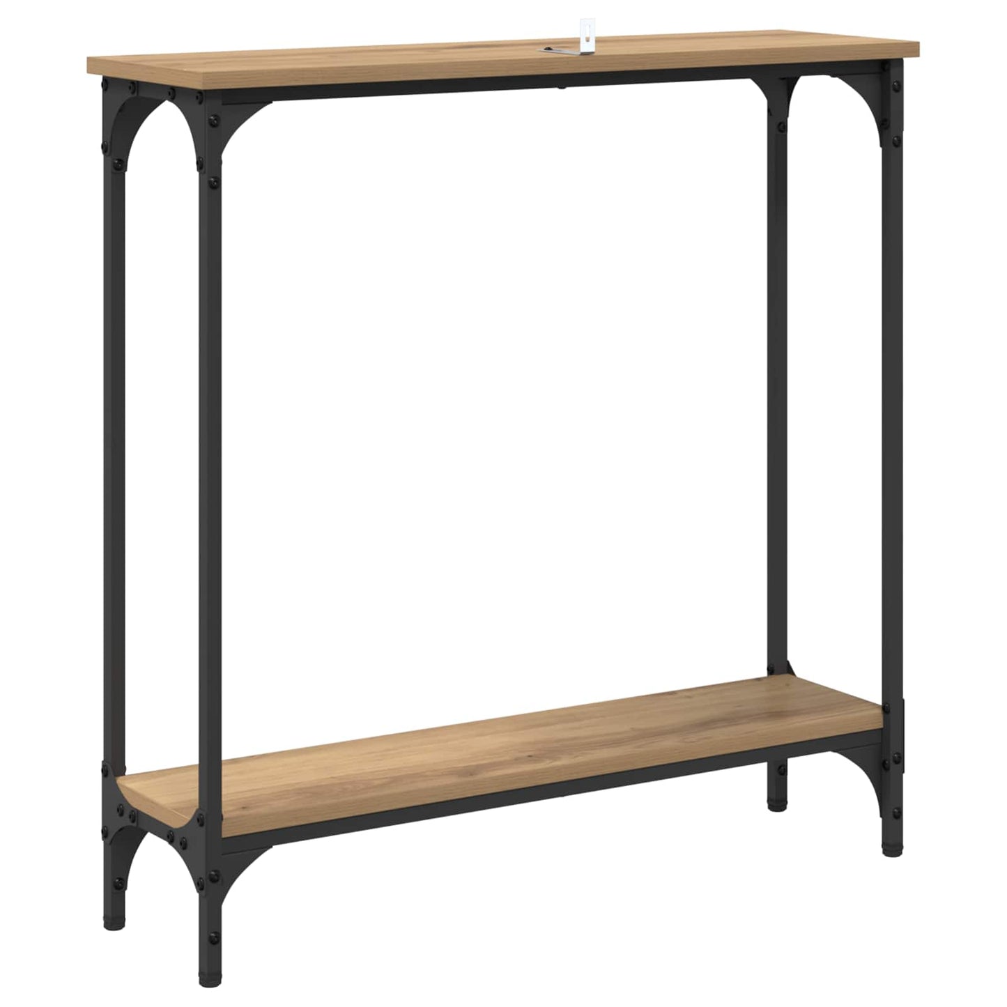 Tavolo consolle Rovere artigianale 75 x 22,5 x 75 cm | homemem39