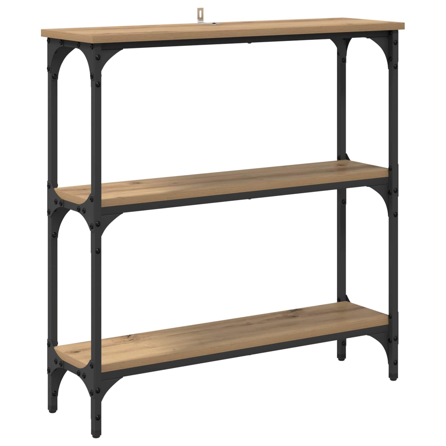 Tavolo consolle Rovere artigianale 75 x 22,5 x 75 cm | homemem39