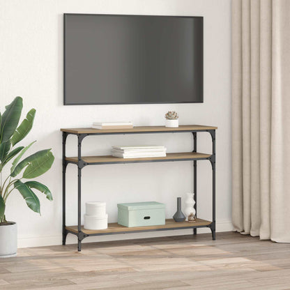 Tavolo consolle Rovere artigianale 100 x 29 x 75 cm | homemem39