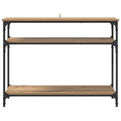 Tavolo consolle Rovere artigianale 100 x 29 x 75 cm | homemem39