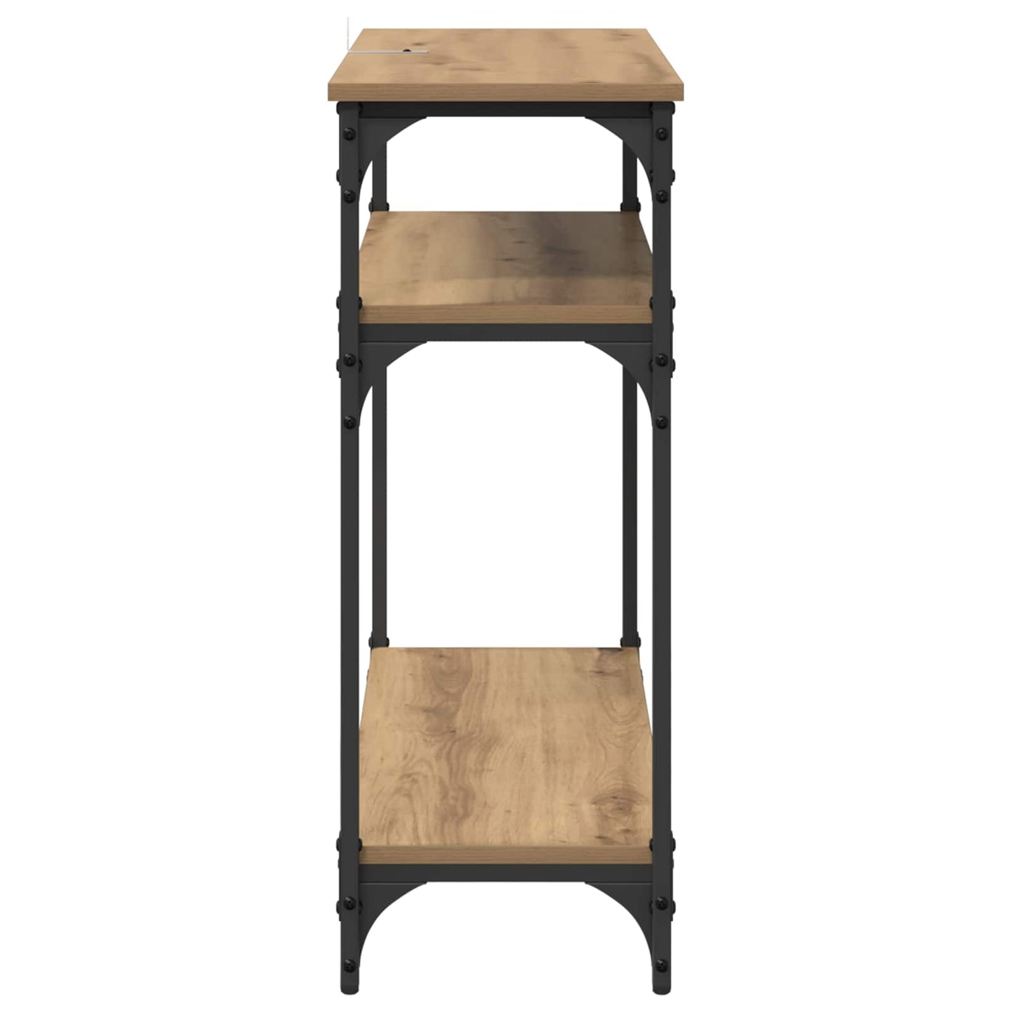 Tavolo consolle Rovere artigianale 75 x 29 x 75 cm | homemem39