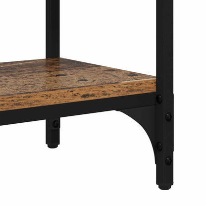 Tavolo consolle Legno vecchio 80 x 29 x 75 cm Legno multistrato | homemem39