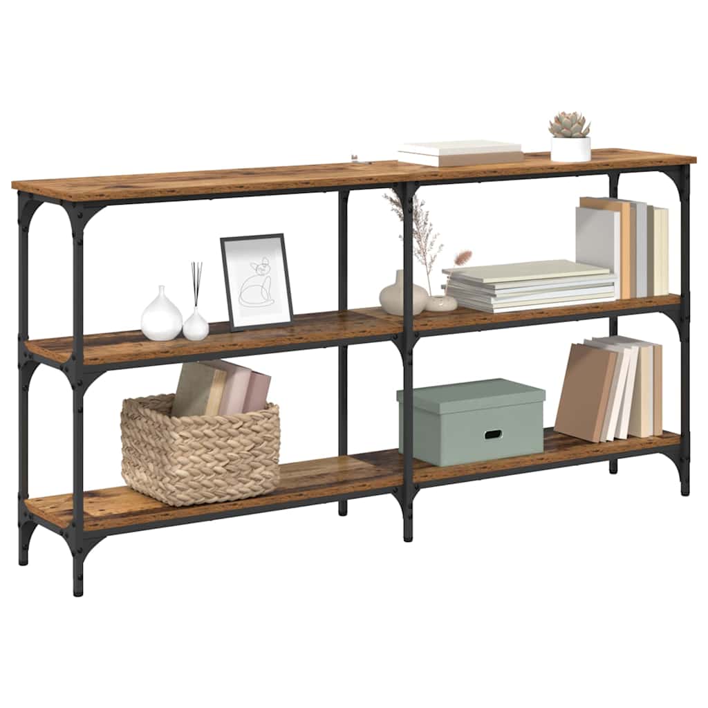 Tavolo consolle Legno vecchio 150 x 29 x 75 cm