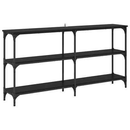 Tavolo consolle Rovere Nero 150 x 29 x 75 cm