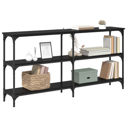 Tavolo consolle Rovere Nero 150 x 29 x 75 cm