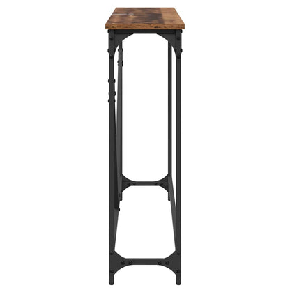 Tavolo consolle Legno vecchio 102 x 22.5 x 75 cm