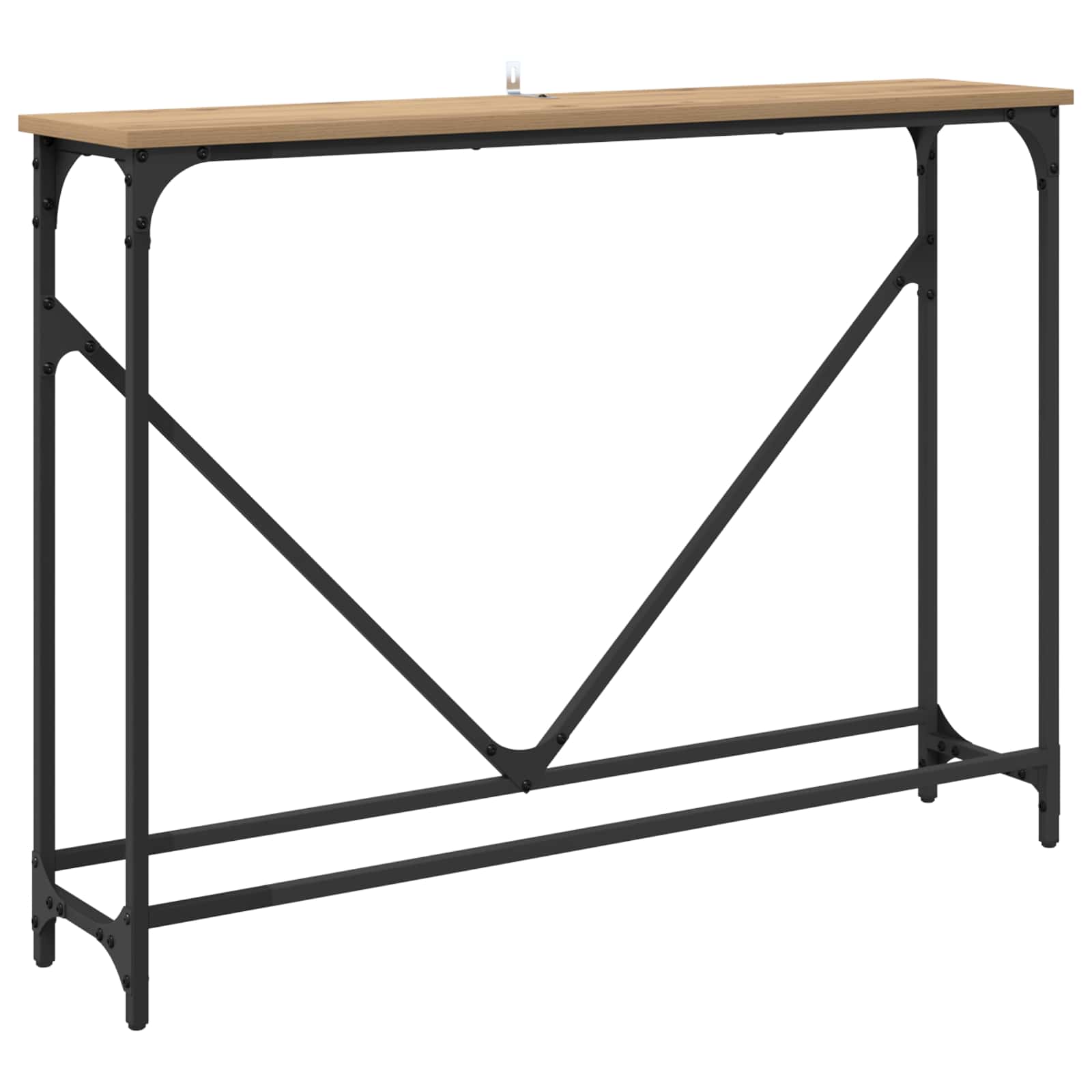 Tavolo consolle Rovere artigianale 102 x 23 x 75 cm | homemem39