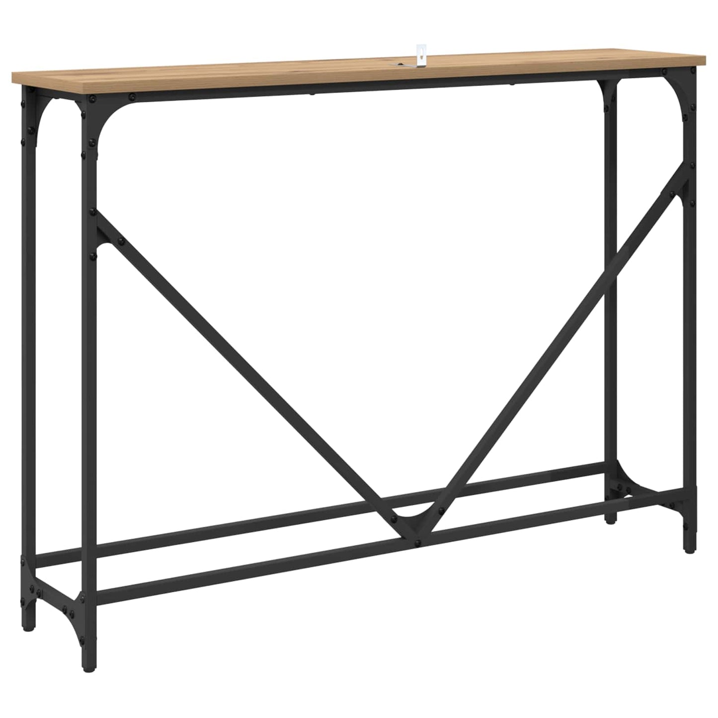 Tavolo consolle Rovere artigianale 102 x 23 x 75 cm | homemem39