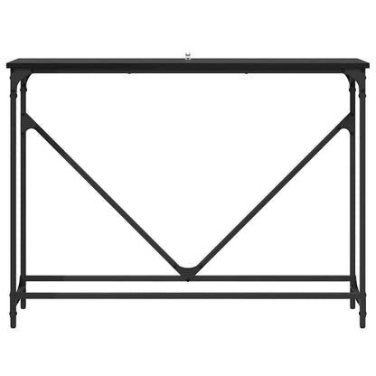 Tavolo consolle Rovere nero 102 x 22.5 x 75 cm
