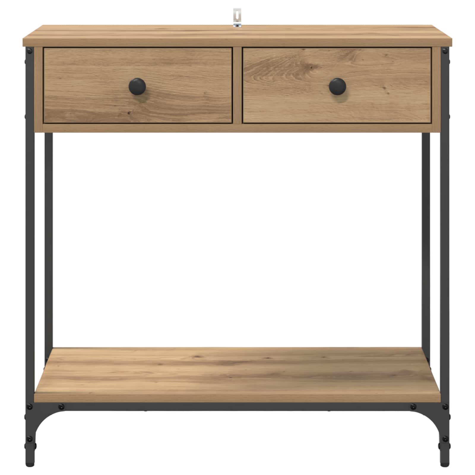 Tavolo consolle Rovere artigianale 75 x 34,5 x 75 cm | homemem39