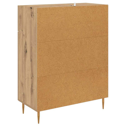 Credenza Rovere artigianale 69,5 x 34 x 90 cm Legno multistrato