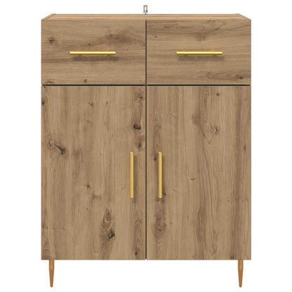 Credenza Rovere artigianale 69,5 x 34 x 90 cm Legno multistrato