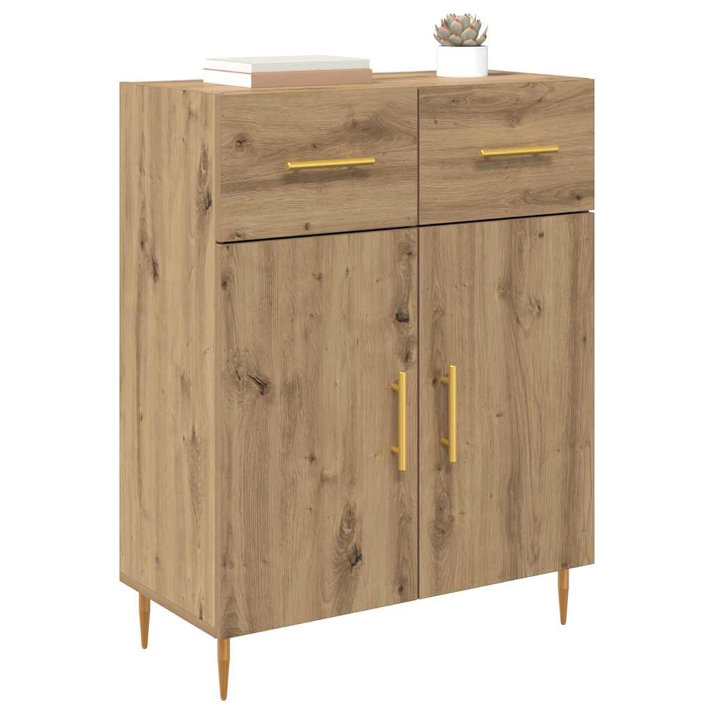 Credenza Rovere artigianale 69,5 x 34 x 90 cm Legno multistrato