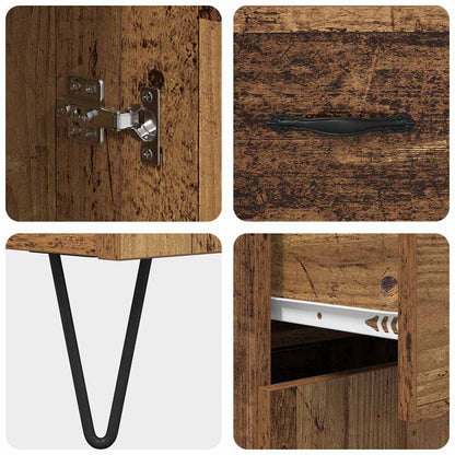 Credenza Legno vecchio 69,5 x 34 x 90 cm Legno multistrato