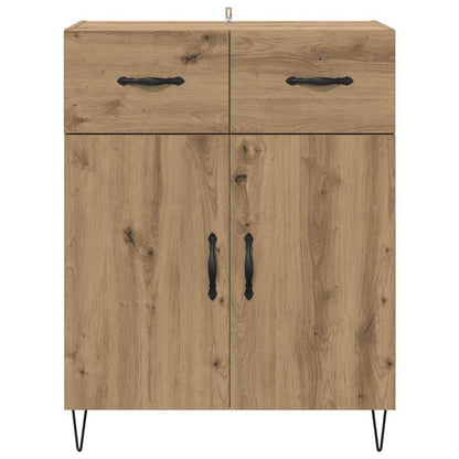 Credenza Rovere artigianale 69,5 x 34 x 90 cm Legno multistrato