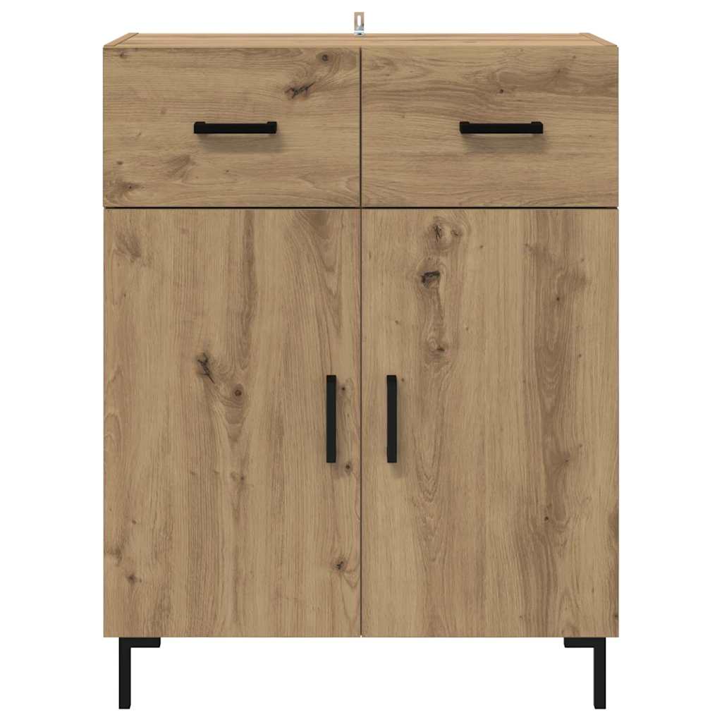 Credenza Rovere artigianale 69,5 x 34 x 90 cm Legno multistrato