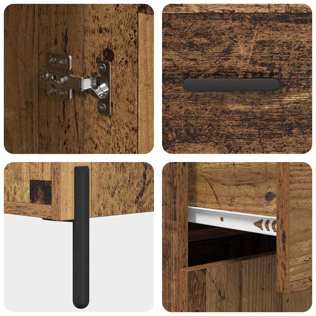 Credenza Legno vecchio 69,5 x 34 x 90 cm Legno multistrato