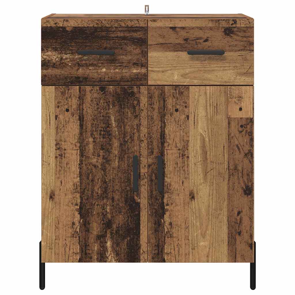 Credenza Legno vecchio 69,5 x 34 x 90 cm Legno multistrato