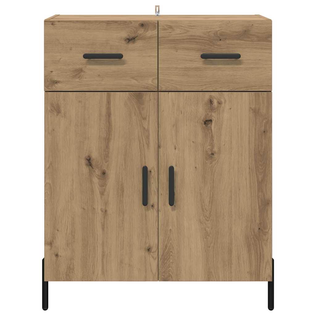 Credenza Rovere artigianale 69,5 x 34 x 90 cm Legno multistrato