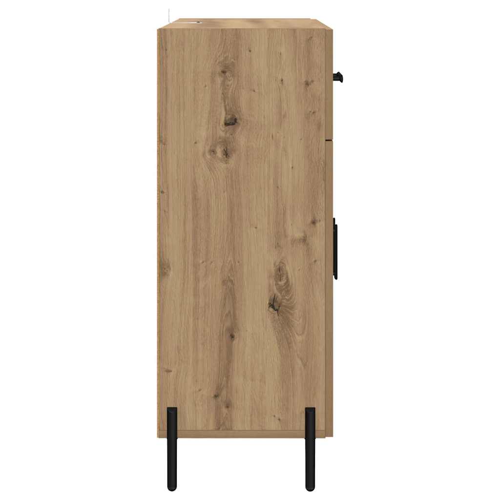 Credenza Rovere artigianale 69,5 x 34 x 90 cm Legno multistrato
