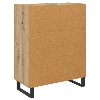 Credenza Rovere artigianale 69,5 x 34 x 90 cm Legno multistrato