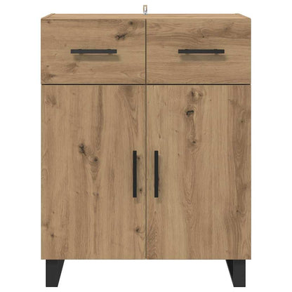 Credenza Rovere artigianale 69,5 x 34 x 90 cm Legno multistrato