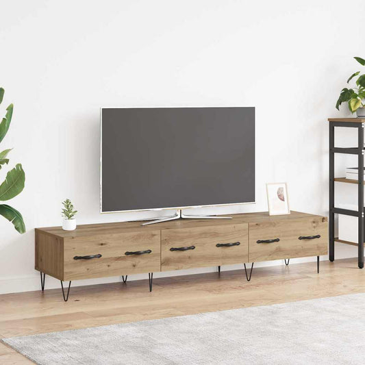 Mobile TV rovere artigianale 150 x 36 x 30 cm Legno multistrato